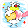 Ice cream Coloring gameicon