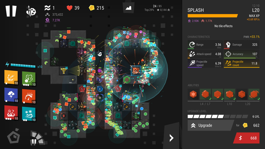 Infinitode 2 - Infinite Tower Defense游戏截图