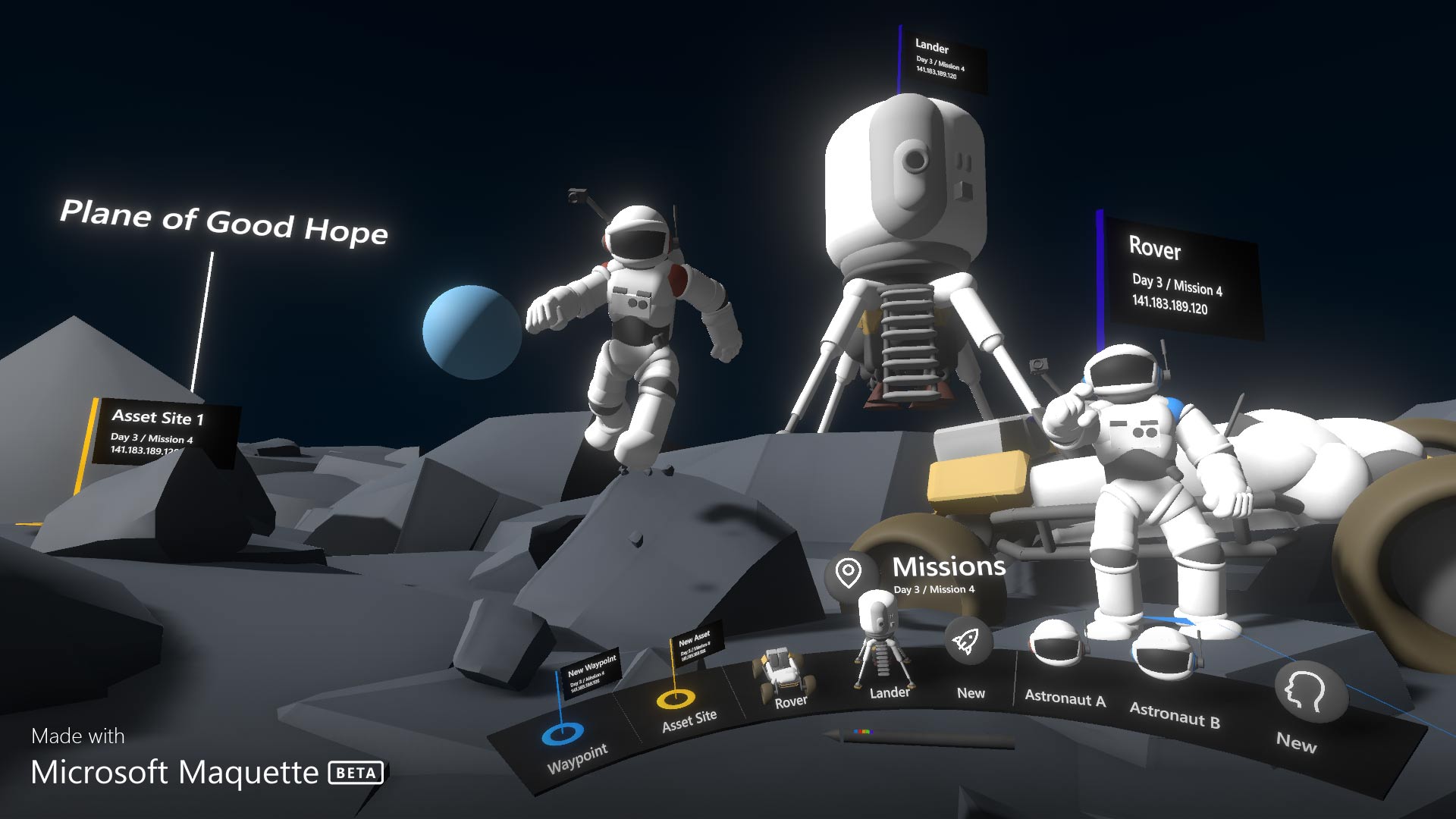 Microsoft Maquette游戏截图