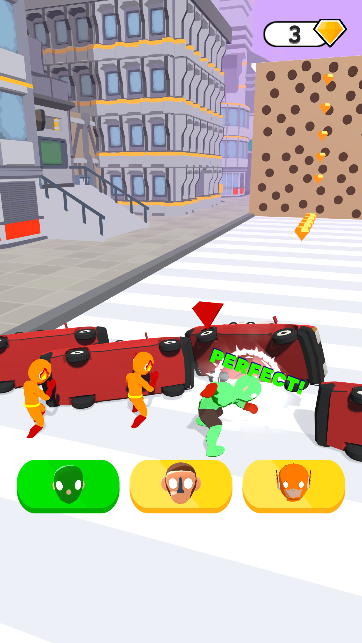 Super Hero Run 3D游戏截图