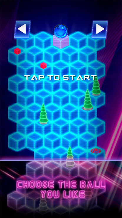 Ball Runner: Neon Jump游戏截图