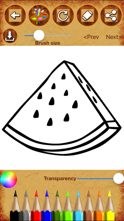 Toddler Drawing pad游戏截图