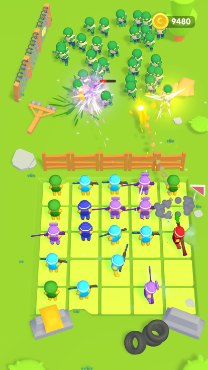Zombie Defence Idle游戏截图