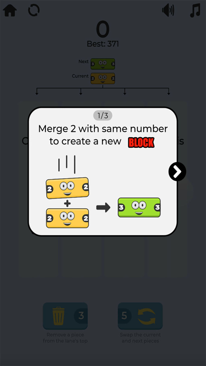 Merging Blocks Game游戏截图