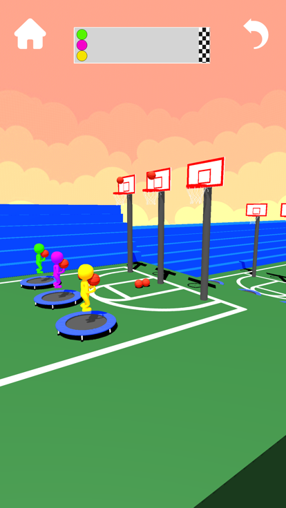 Basket Jump Dunk 3D游戏截图