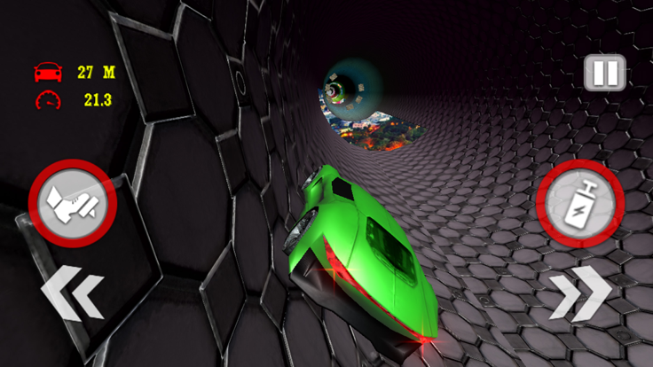 Speedy Car Tunnel Racing 3D游戏截图