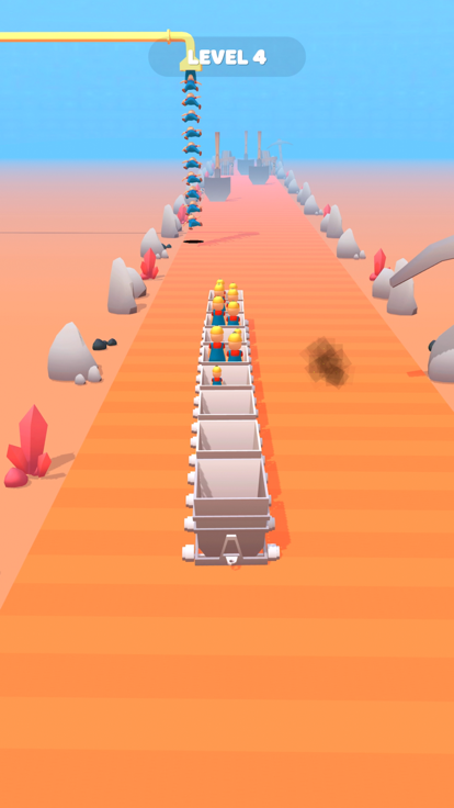 Minecart Stack游戏截图