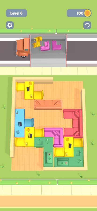 Move Masters: Furniture Frenzy游戏截图