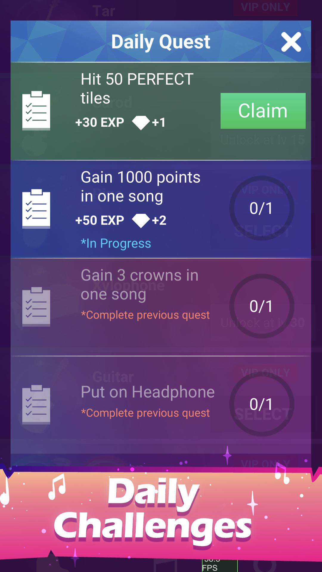 Magic Dream Tiles游戏截图