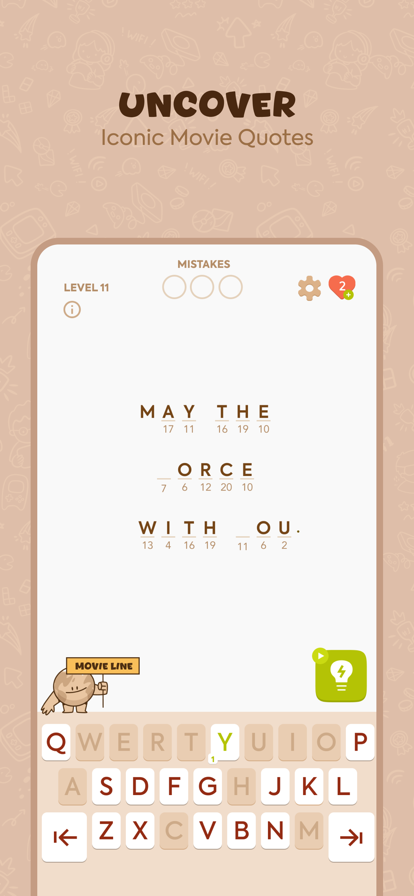 Cryptogram: Number & Word Game游戏截图