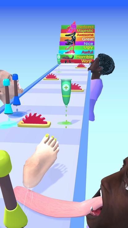 Toes to Shoes游戏截图