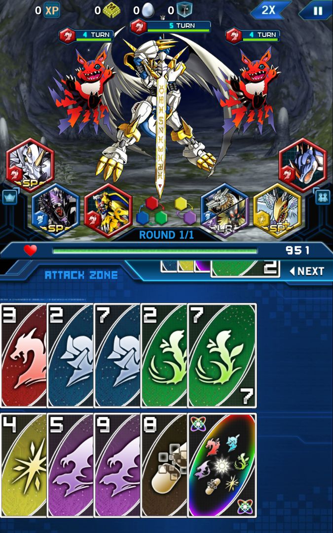 Screenshot of Digimon Heroes!