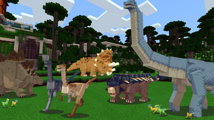 Jurassic Mods for Minecraft PE游戏截图