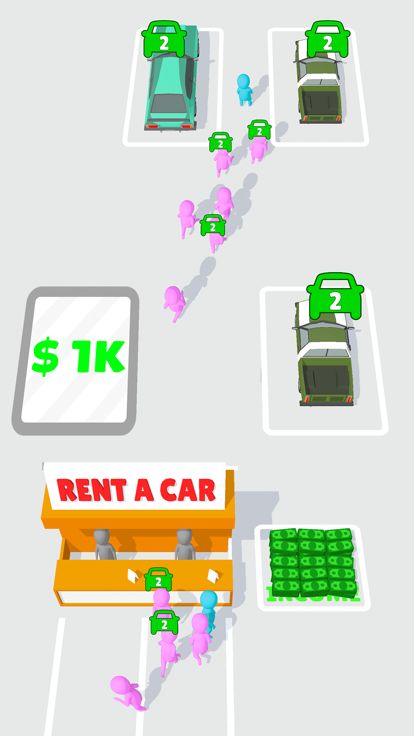 Renting Car游戏截图