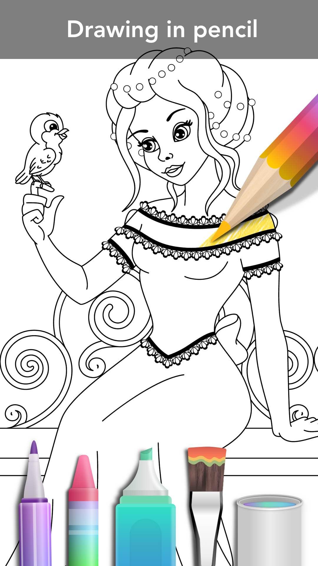 Princess coloring book - Android Download | TapTap