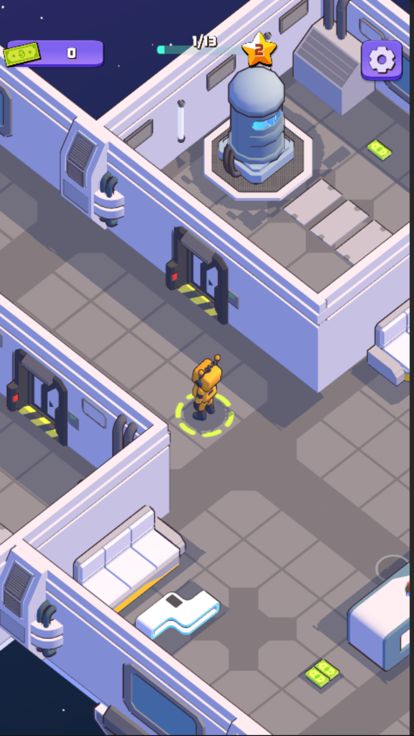 Space hotel: scifi idle tycoon游戏截图