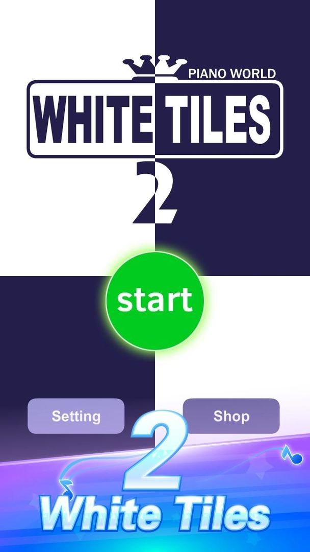 White Tiles 2 : Piano World screenshot game