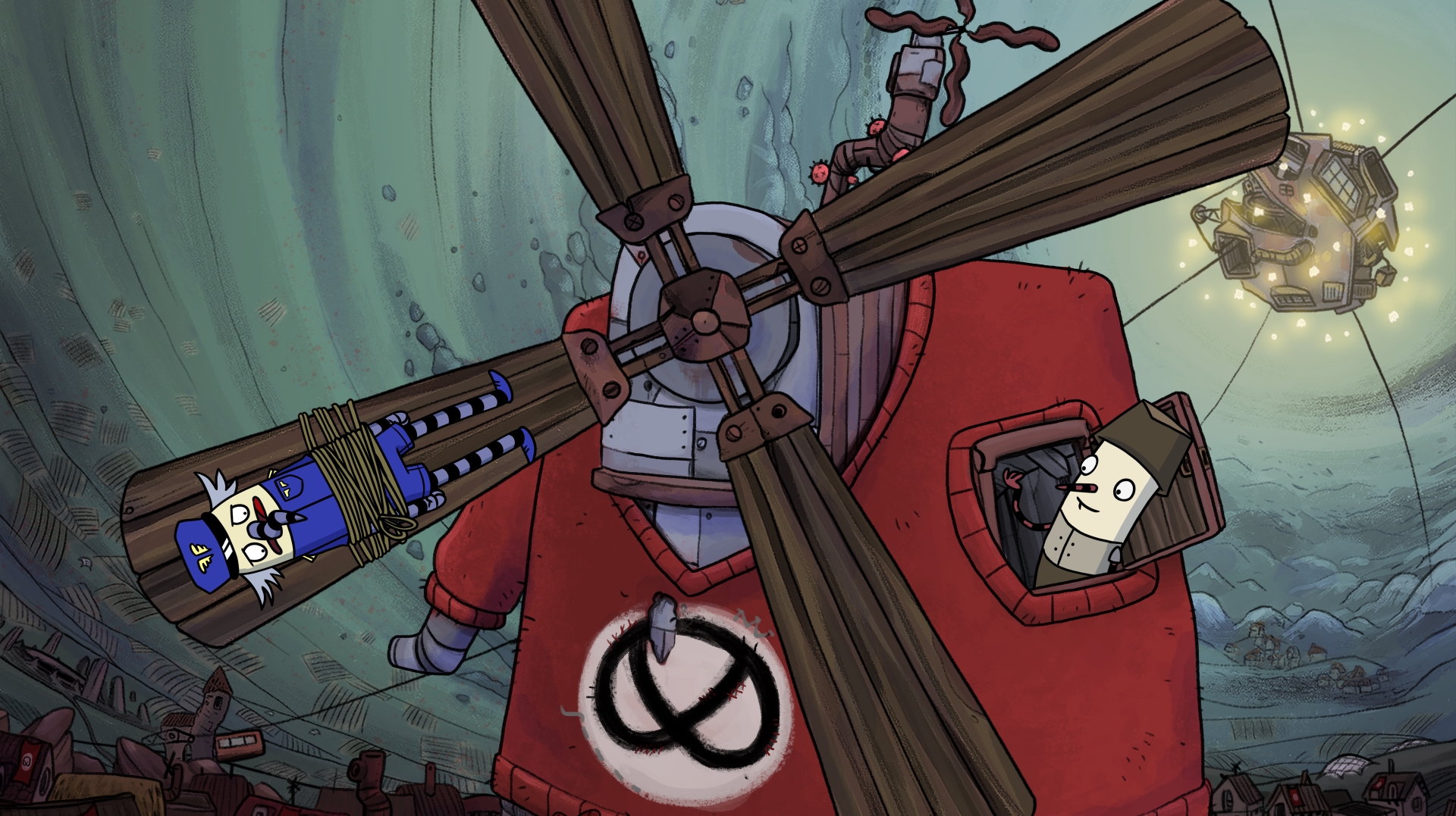 The Inner World - The Last Wind Monk游戏截图