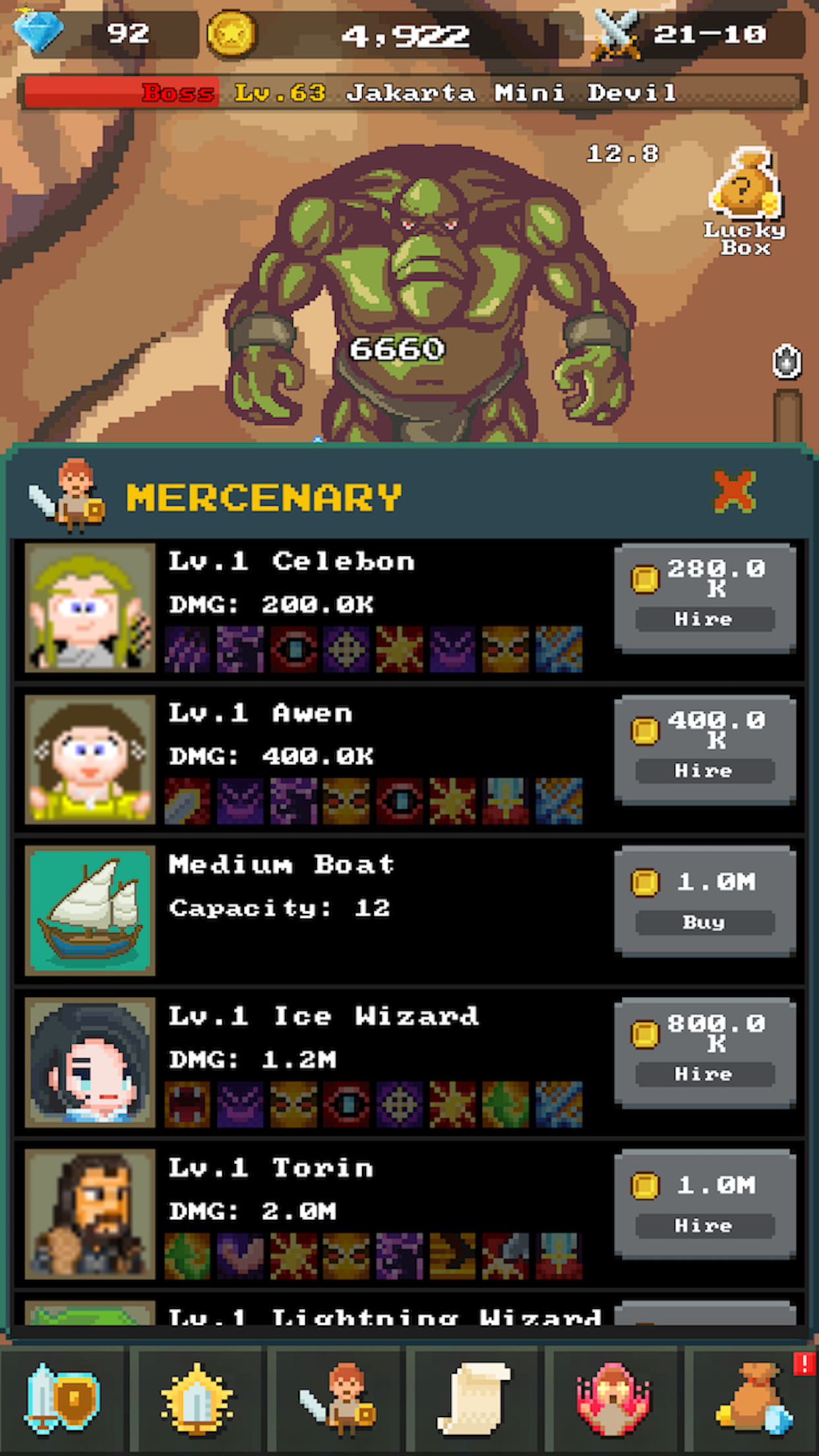 放置英雄游戏截图