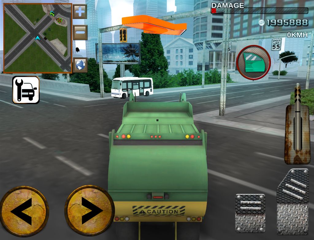 Screenshot of Garbage Truck Simulator 2016