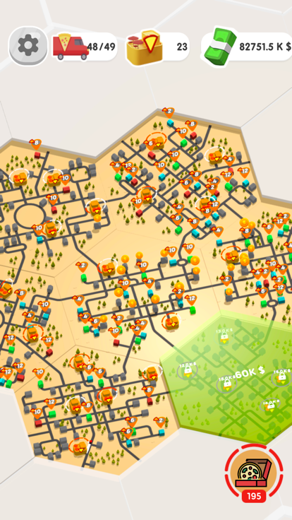 Pizza Map游戏截图