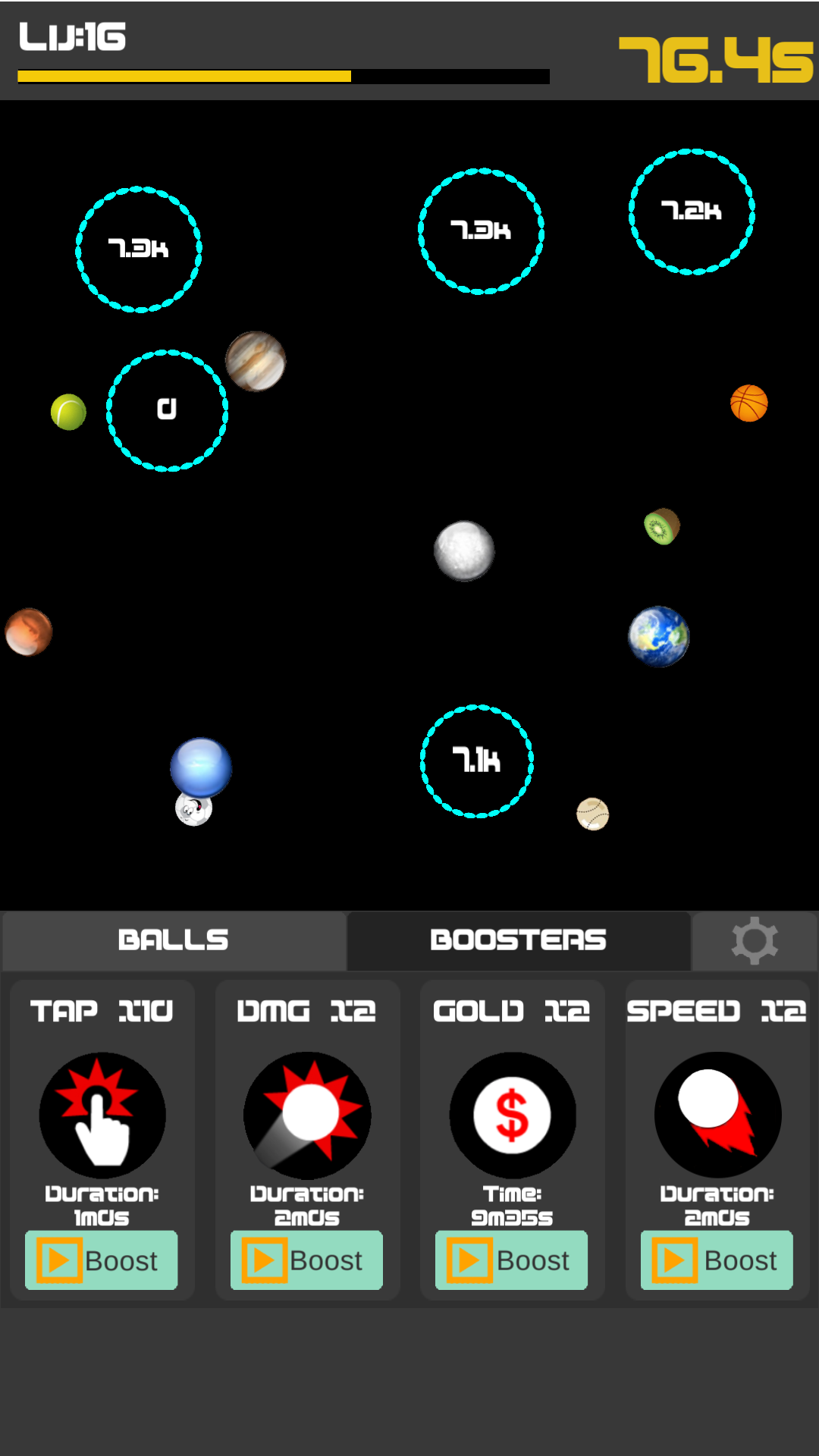 IdleBall 2-Break Color Rings游戏截图