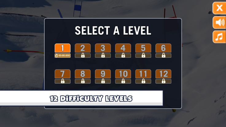 Slalom Ski Simulator游戏截图