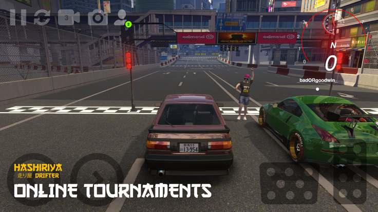 Hashiriya 漂流＃1赛车 竞赛 RACE DRIFT游戏截图