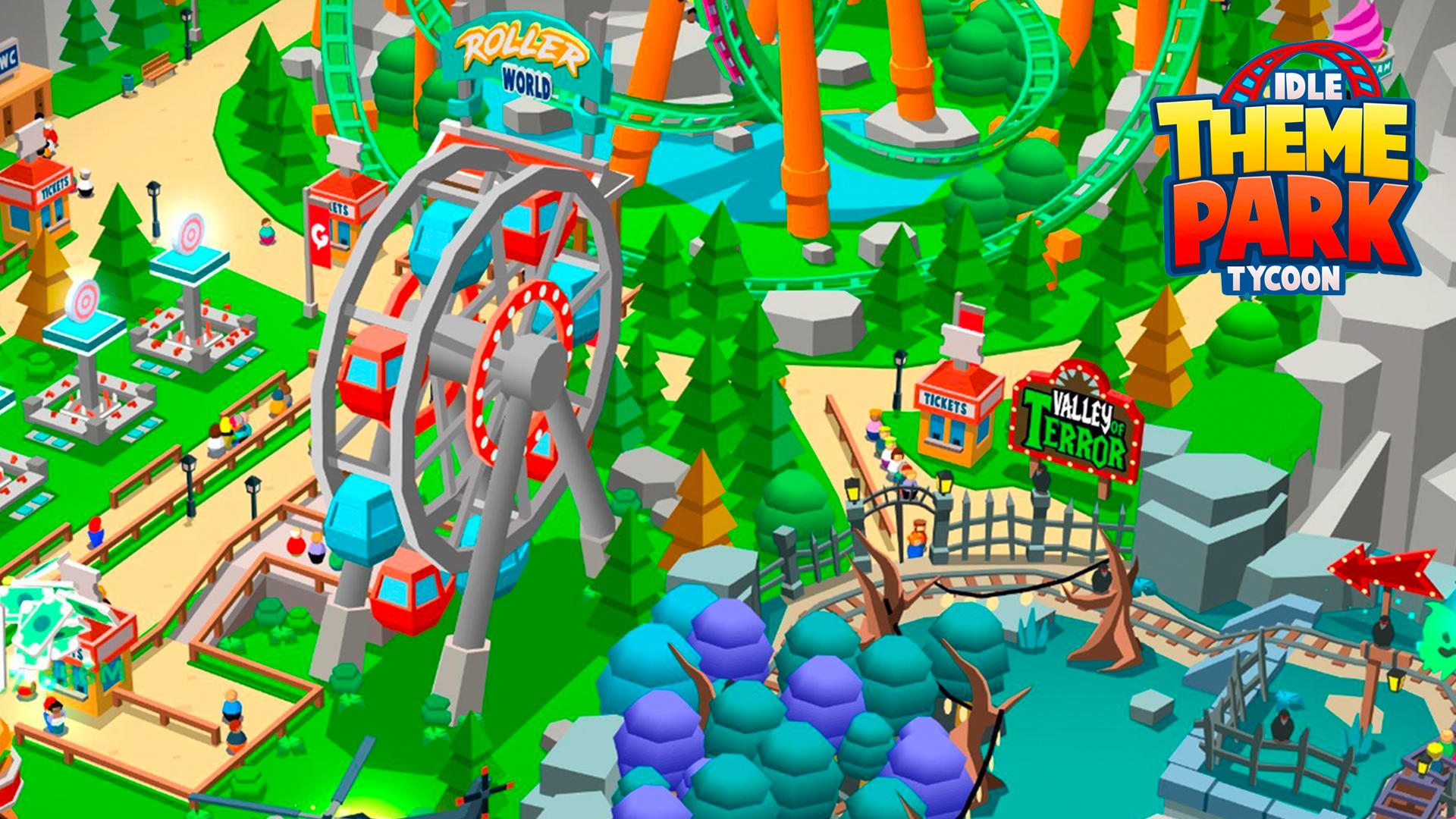 Idle Theme Park游戏截图