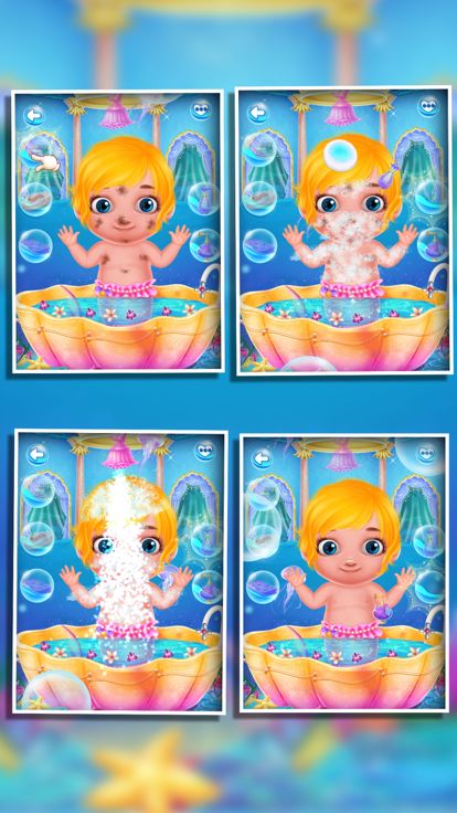 Mermaid Baby Sitter Daycare游戏截图