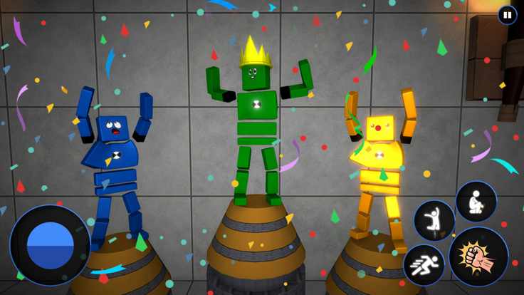 Rainbow Ragdoll Playground游戏截图