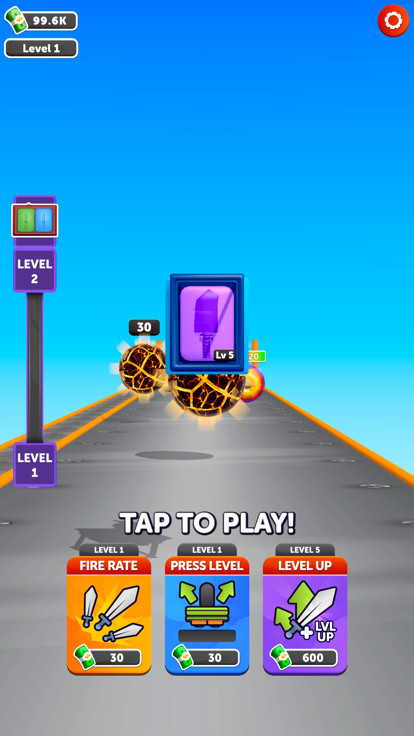 Sword Press Run游戏截图