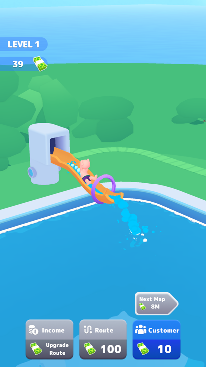Idle Aquapark 3D游戏截图