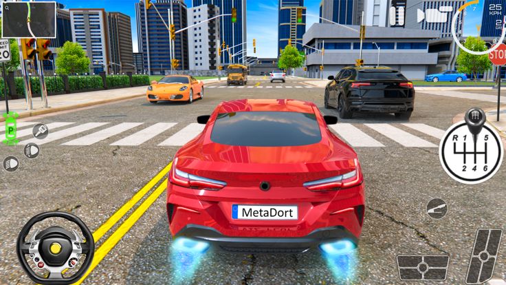 车 驾驶 学校: 真实的 驾驶游戏截图