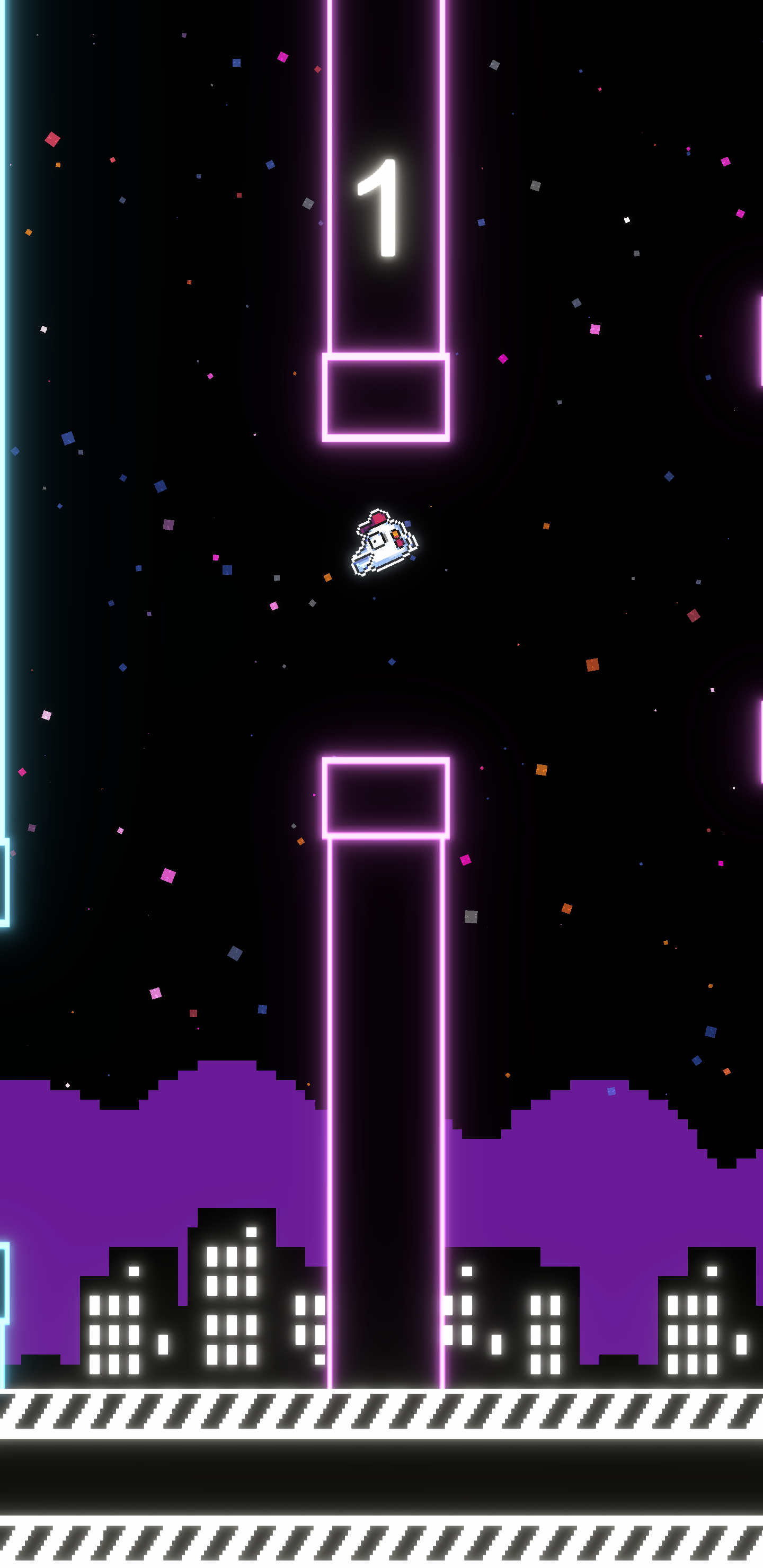 霓虹飞行游戏截图