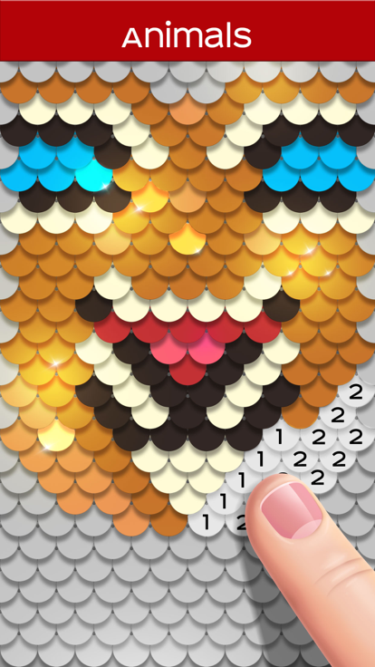 Sequin - Colors by Number游戏截图