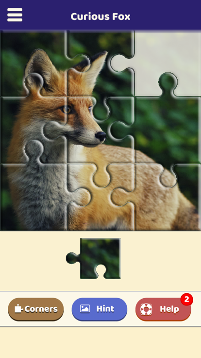 Curious Fox Puzzle游戏截图