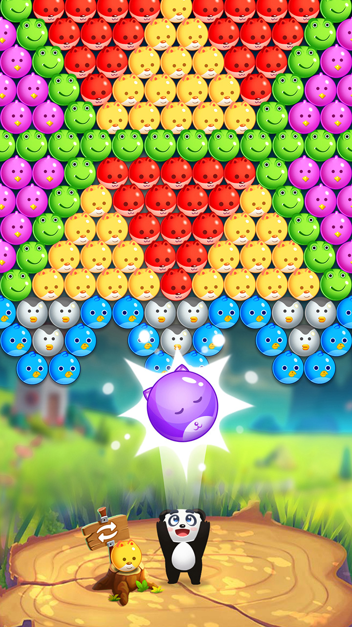 宠物泡泡龙游戏截图