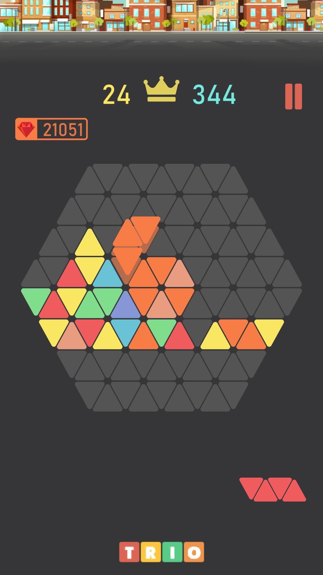 Trio Block Puzzle游戏截图