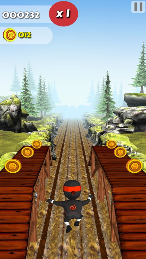 奇跑忍者游戏截图