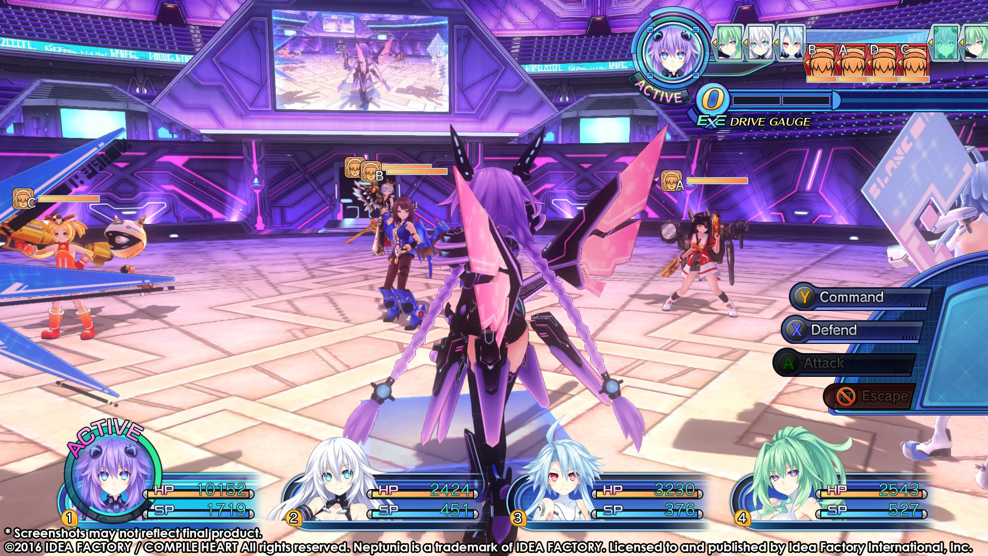 Megadimension Neptunia VII游戏截图