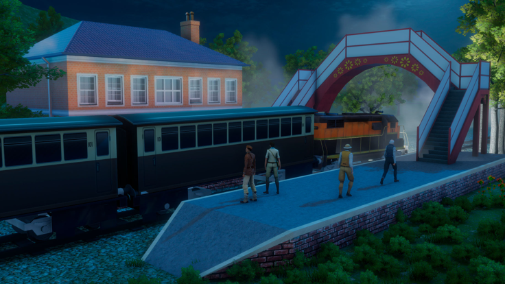 Jungle train driving simulator游戏截图