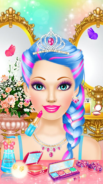 Magic Princess - Girls Makeup & Dressup Salon Game游戏截图