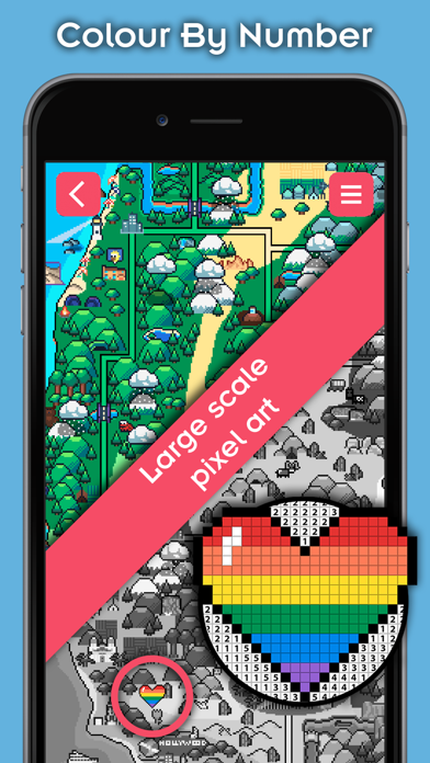 PiXX: Pixel Art Colouring Game游戏截图