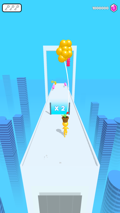 Balloon Boy 3D - Stack & Race游戏截图