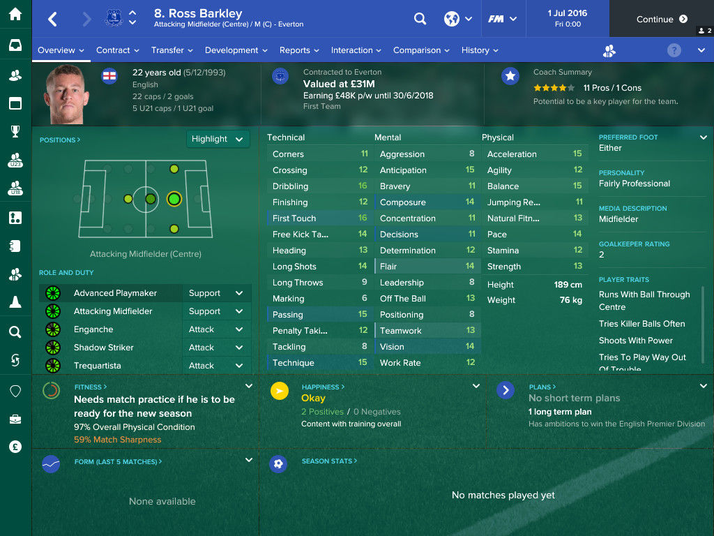 Football Manager 2017游戏截图