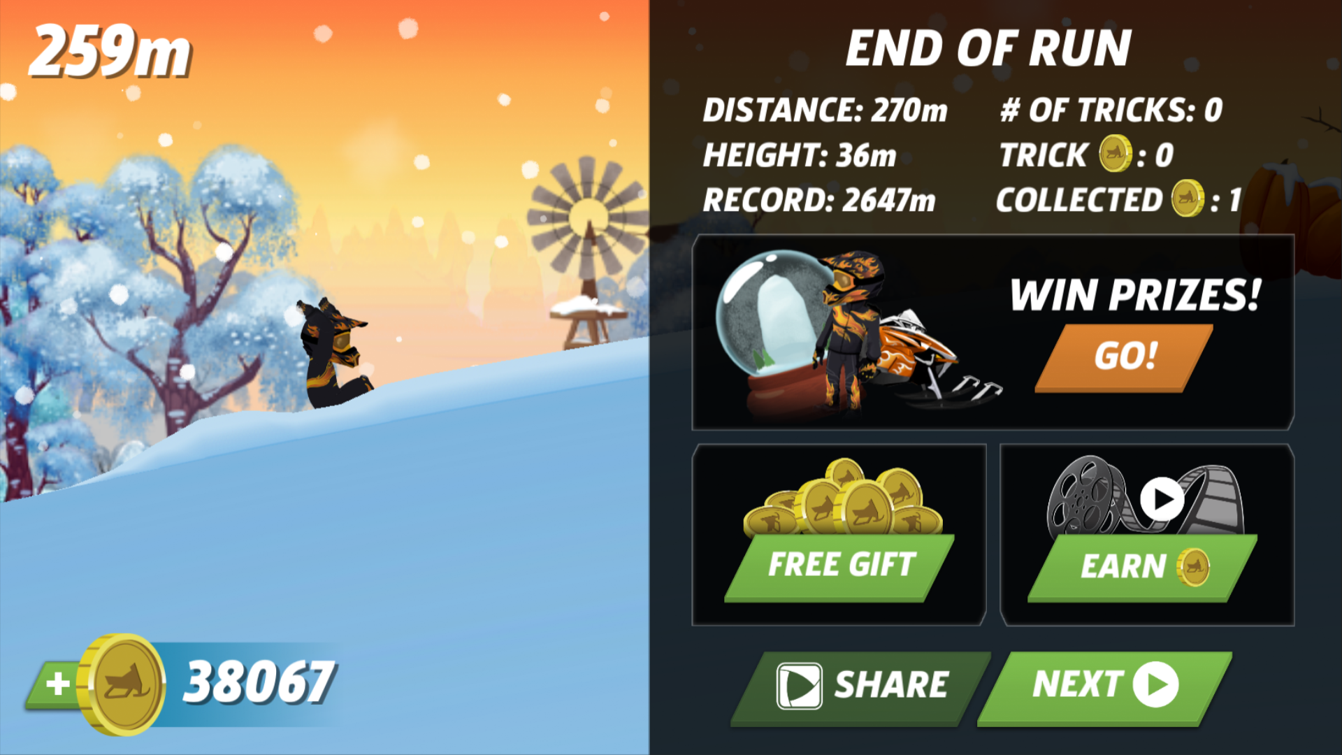 snowmobile games online free