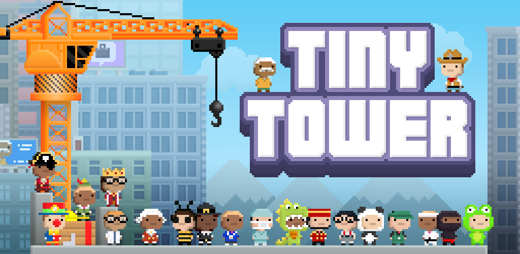 Tiny Tower: 8 Bit Retro Tycoon游戏截图