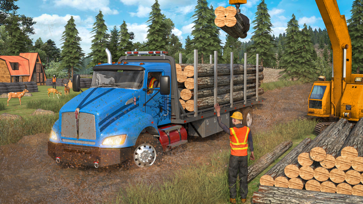 Mud Truck Simulator Games 3D游戏截图