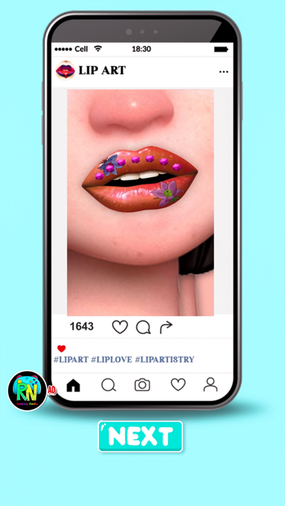 Lip Art - Lips Coloring Magic游戏截图